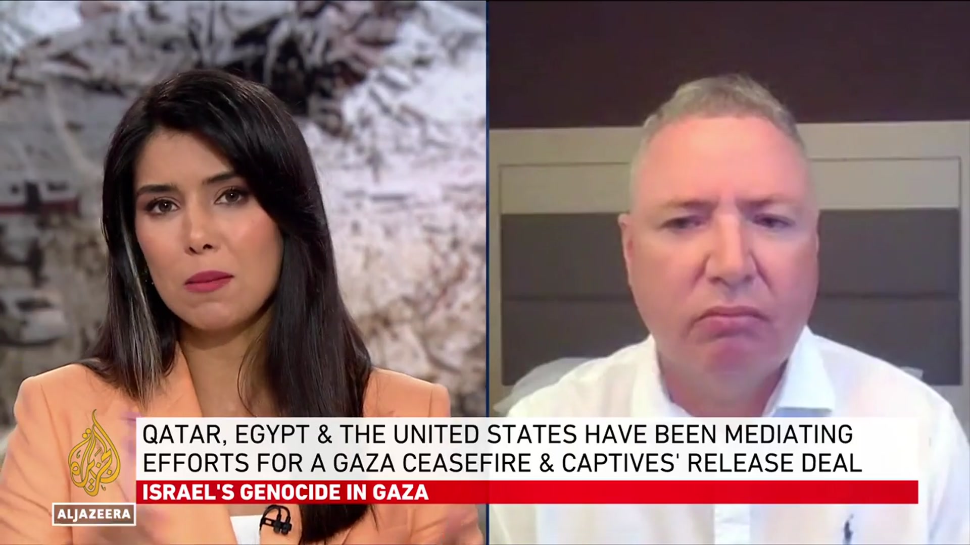'Video thumbnail for Israel seeks captives’ return and Hamas removal, not Gaza takeover: Analysis'
