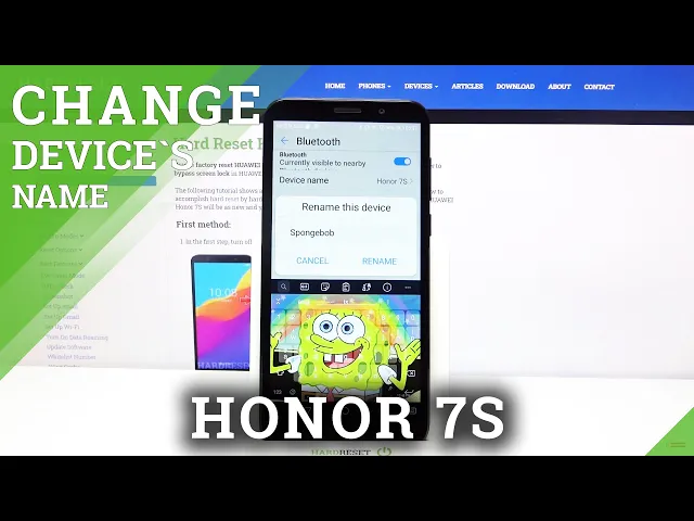 Video thumbnail for How to Change Device Name in Honor 7S?