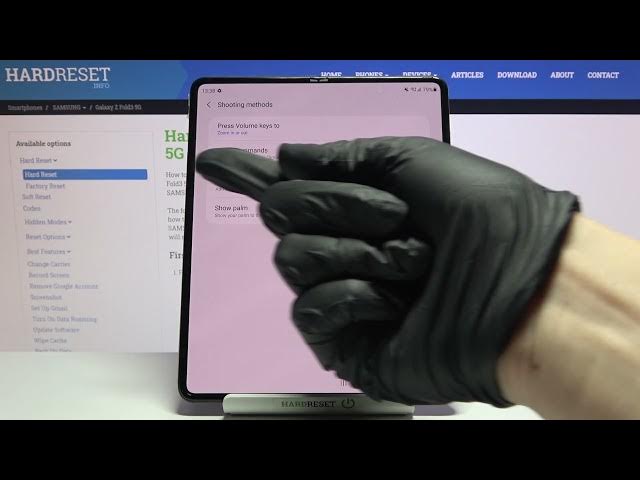Video thumbnail for How to Activate Camera Voice Control in Samsung Galaxy Fold 3 5G - Take Photo via Voice Command