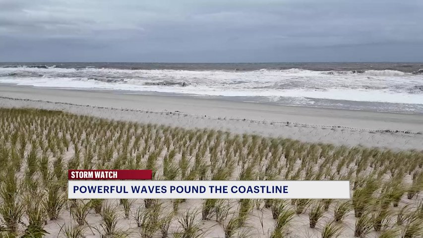 Video thumbnail for LIVE UPDATES: Powerful weekend nor'easter expected to pummel Jersey Shore