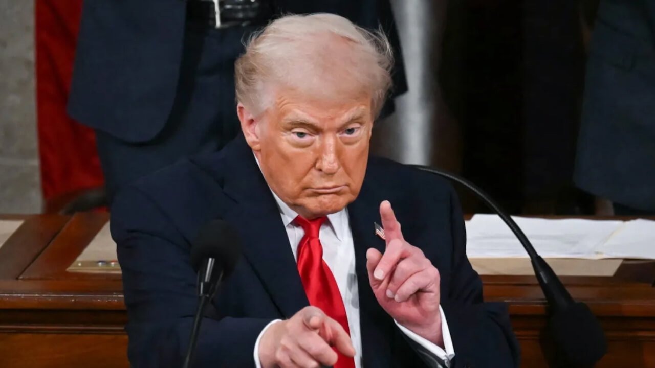 Video thumbnail for Trump says Iran operations could last 4-5 weeks, but he’s prepared "to go far longer"