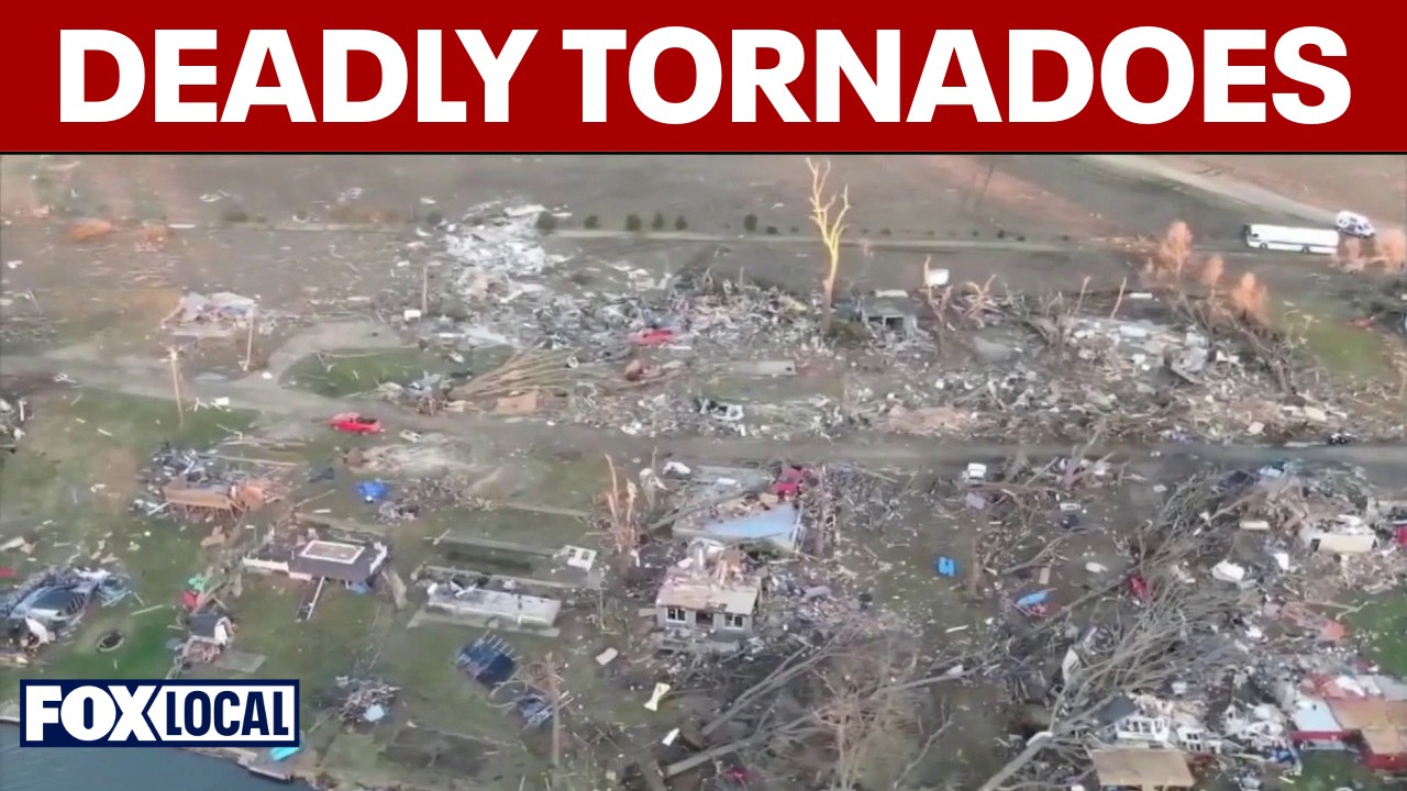 Video thumbnail for Tornadoes kill at least 2 in Indiana