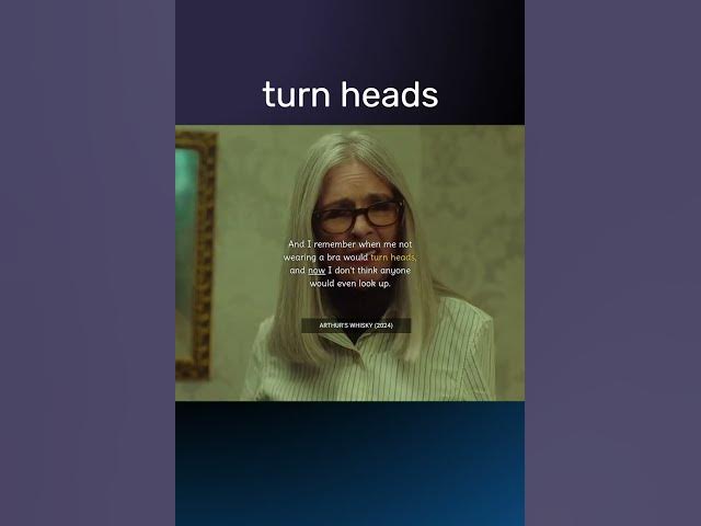 Video thumbnail for Turn Heads #Meaning #Idiom #Definition #Pronunciation #Idioms #EnglishLanguage #Viral #Shorts