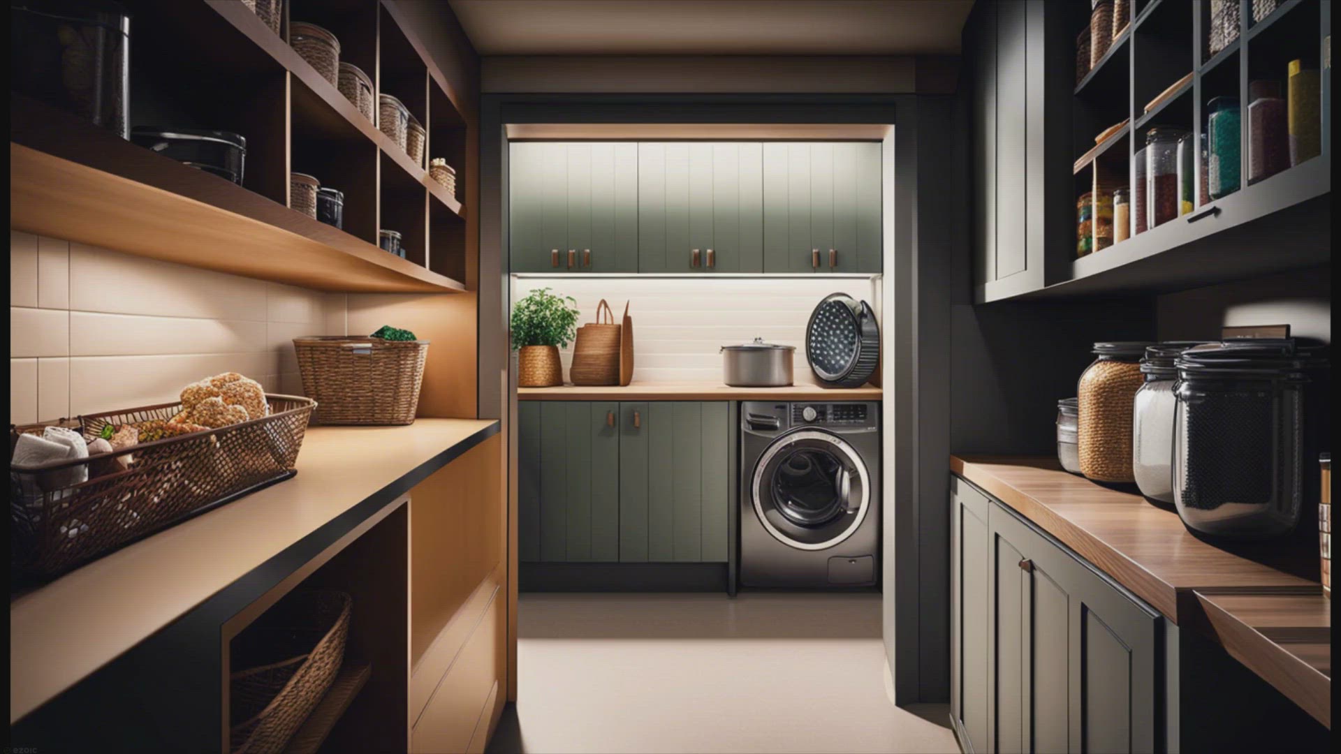 'Video thumbnail for Organizing a Combo Pantry and Laundry Room: Maximizing Space and Efficiency'