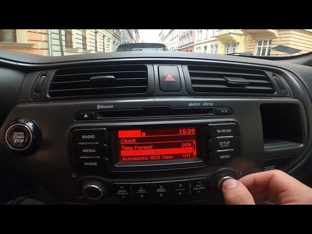 Video thumbnail for How to Manage Date and Time Settings in Kia Rio III ( 2011 – 2016 )