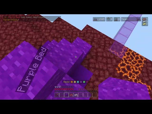 Video thumbnail for Minecraft bedwars