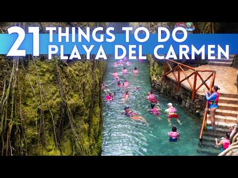 Video thumbnail for Best Things To Do in Playa Del Carmen Mexico 4K