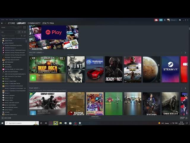 Video thumbnail for Steam 2022 - How To Reveal Hidden Games