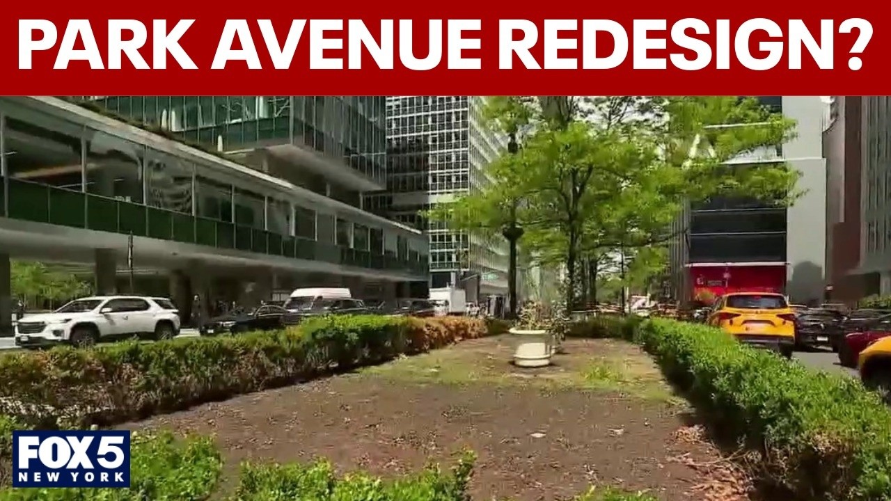 Video thumbnail for NYC looking to renovate Park Avenue