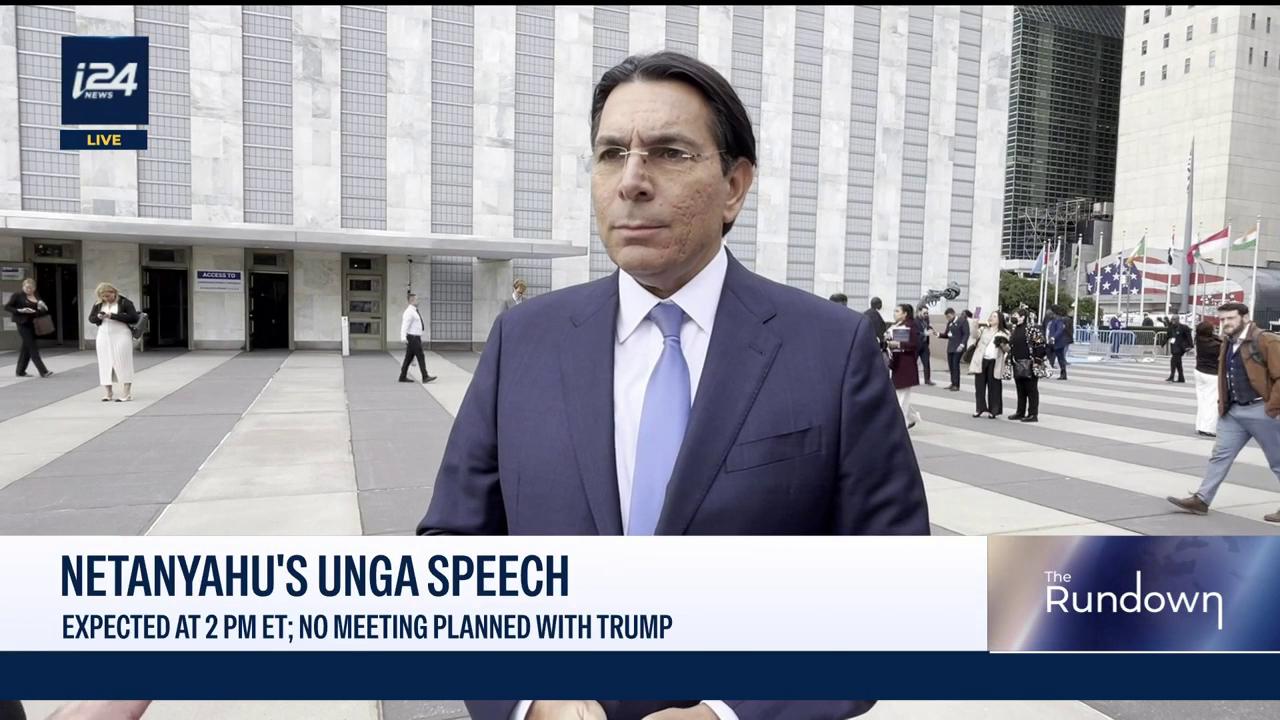 Video thumbnail for Netanyahu at UNGA: Danny Danon previews Israel’s message