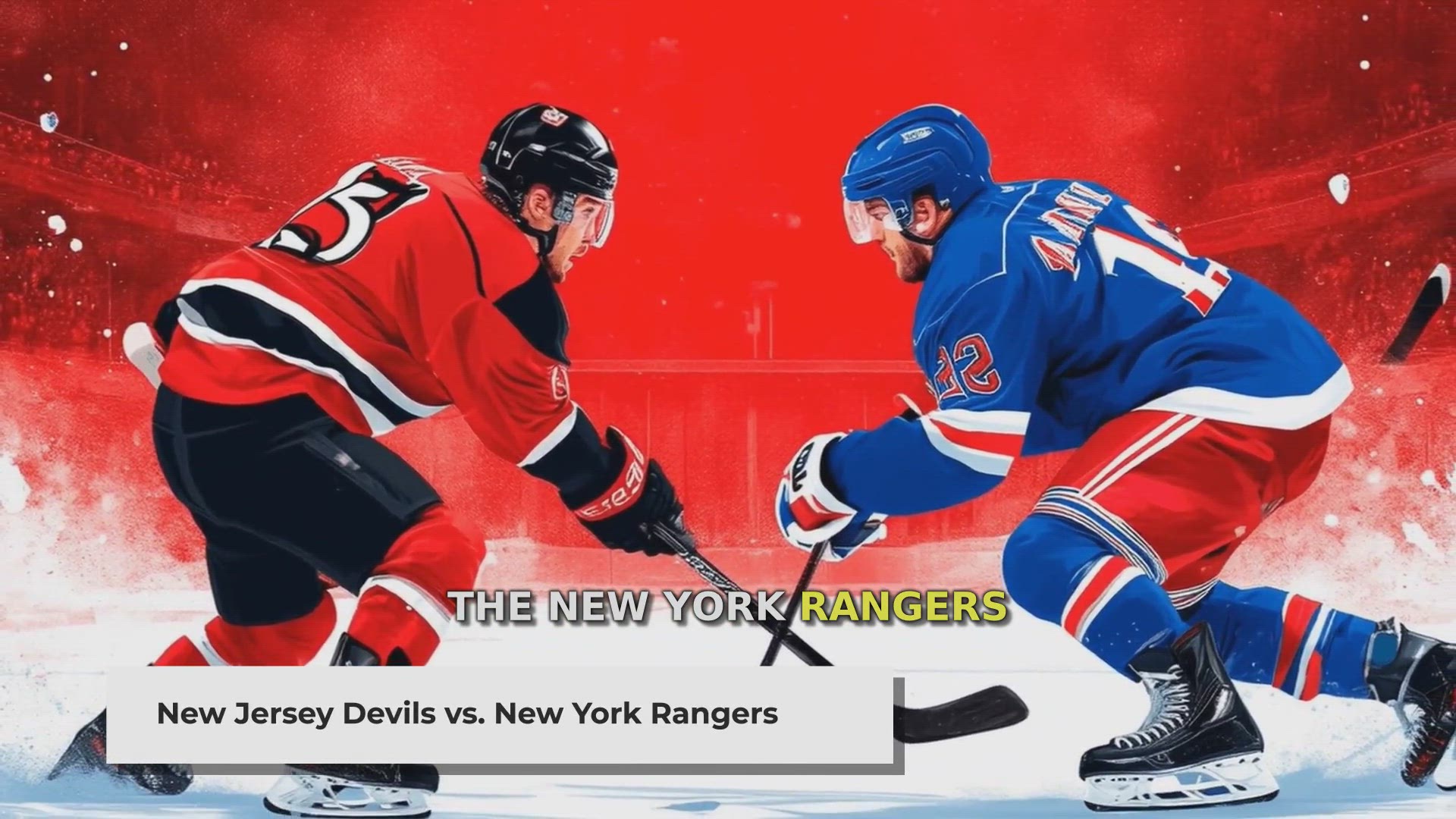 'Video thumbnail for Devils vs Rangers: A Fierce NHL Rivalry in the New York Metro Area'