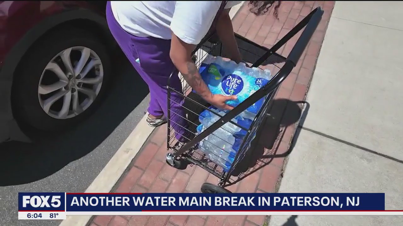 Video thumbnail for NJ community frustrated after 2nd water main break