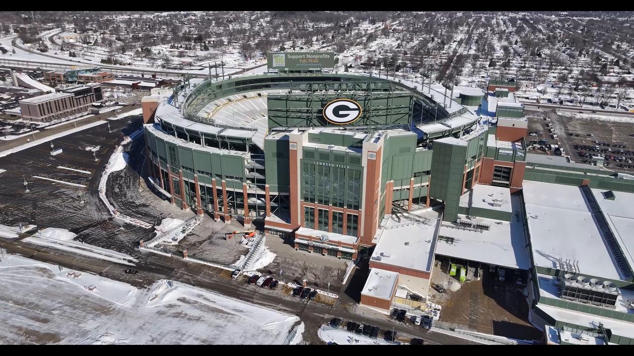 Video thumbnail for US: Lambeau Field from Above: A Legendary Home for the Green Bay Packers 6.