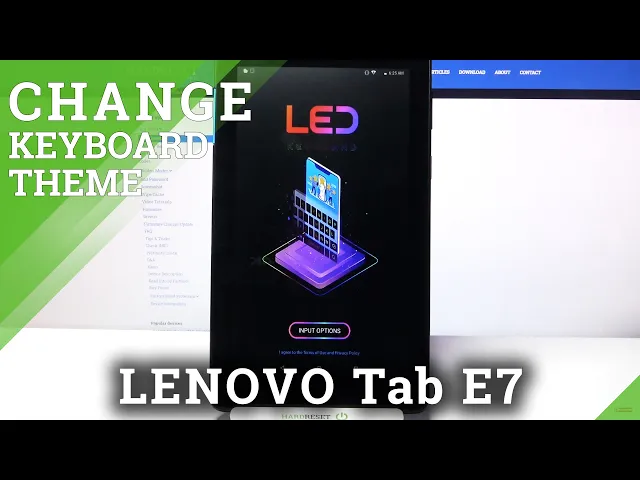 Video thumbnail for How to Download and Apply LED Keyboard in Lenovo Tab E7 - Add Extraordinary Keyboard