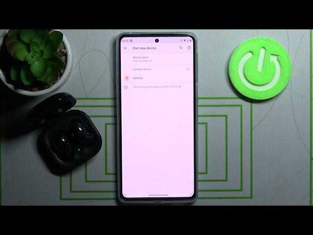 Video thumbnail for How to Connect MOTOROLA Edge 20 with SAMSUNG Galaxy Buds Live – Wireless Connection