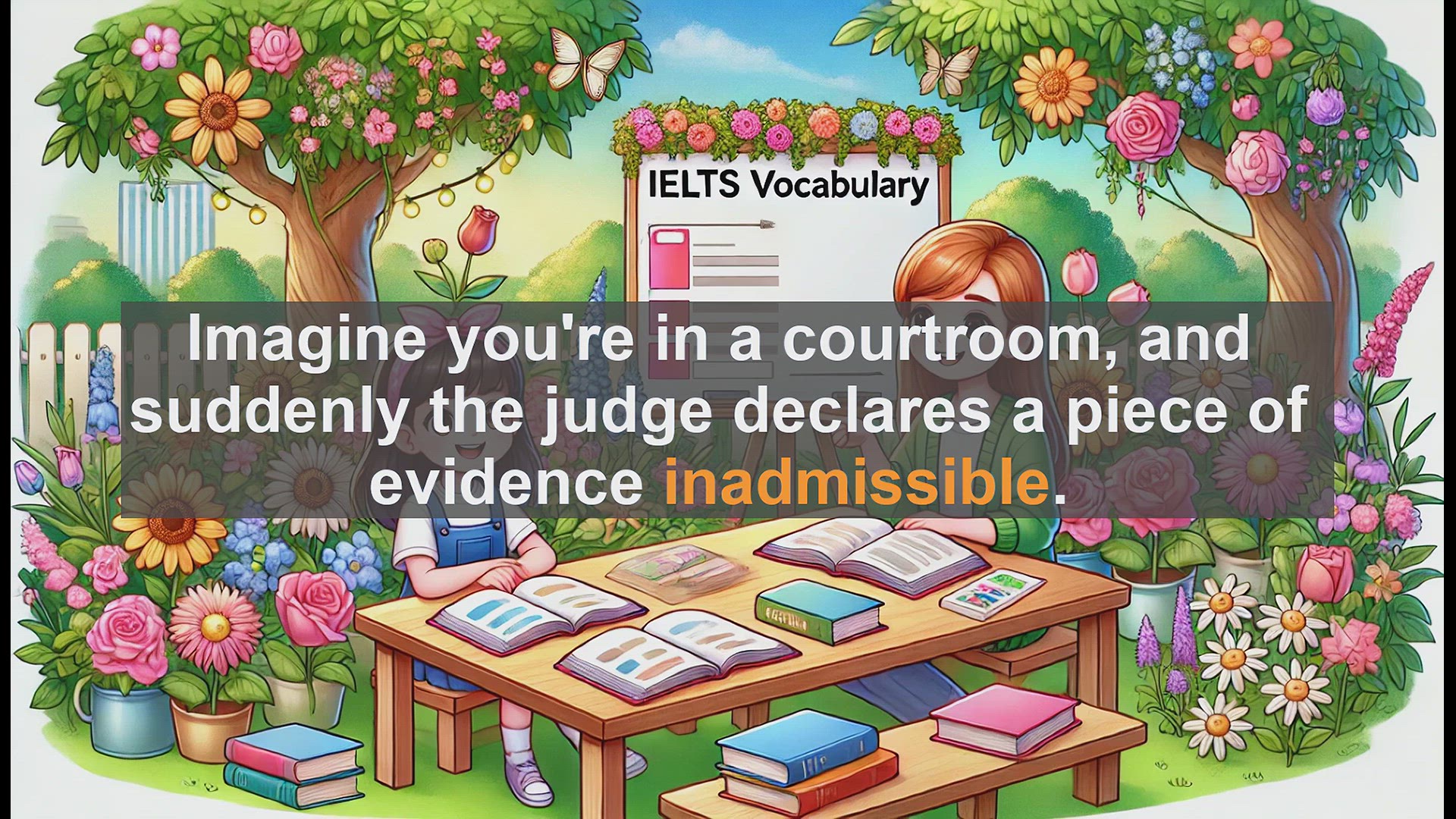 'Video thumbnail for 5000 Must Know IELTS 8.0 Vocabulary - Understanding 'Inadmissible': Boost Your IELTS Vocabulary'