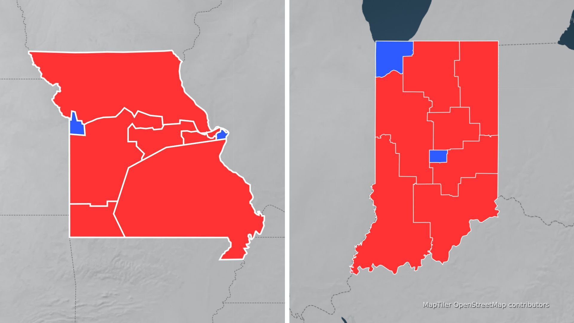 'Video thumbnail for Missouri, Indiana could be the next Republican states to redistrict'