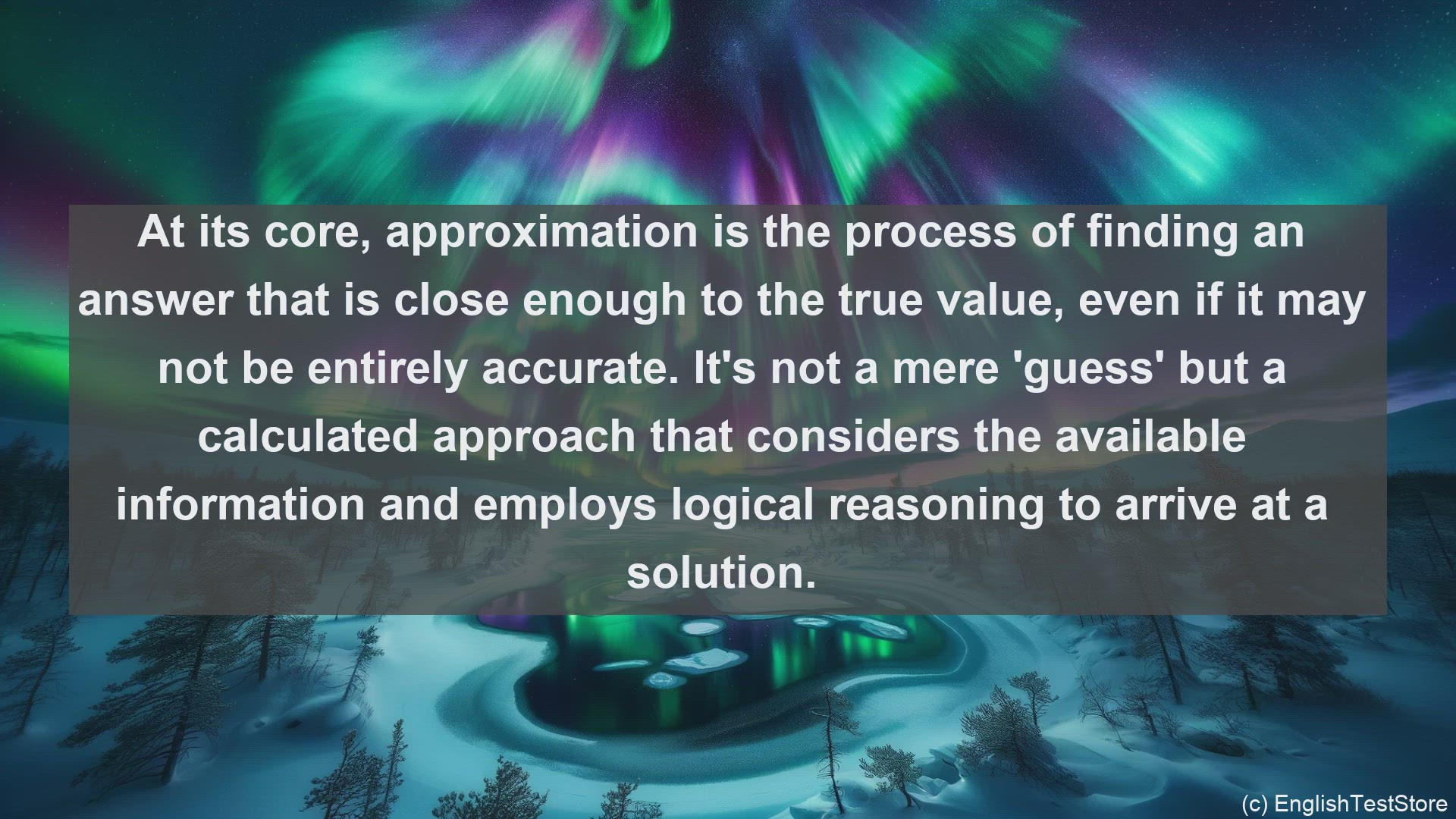 'Video thumbnail for Approximation technique in science  definition and examples'