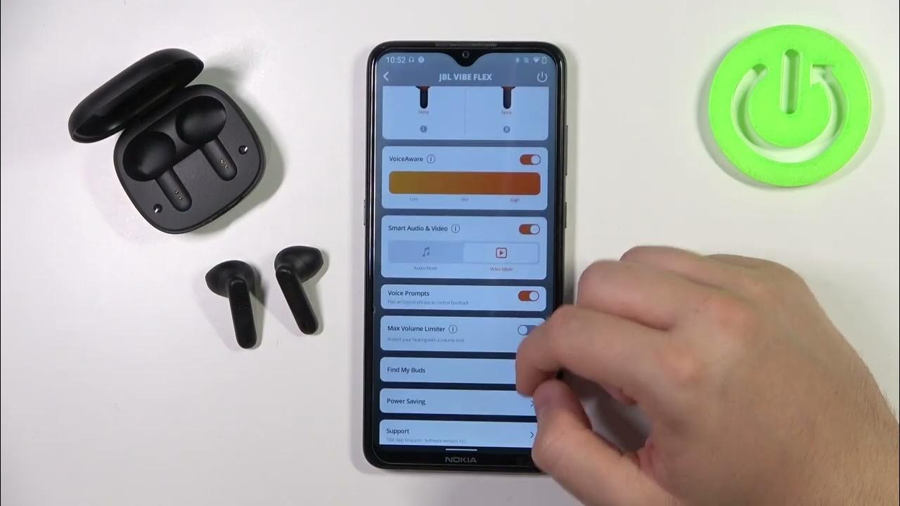 Video thumbnail for How to Turn On & Off Voice Notifications on JBL Vibe Flex?