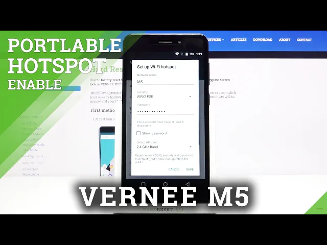 Video thumbnail for How to Enable Portable Hotspot in VERNEE M5 – Activate Wi-Fi Sharing