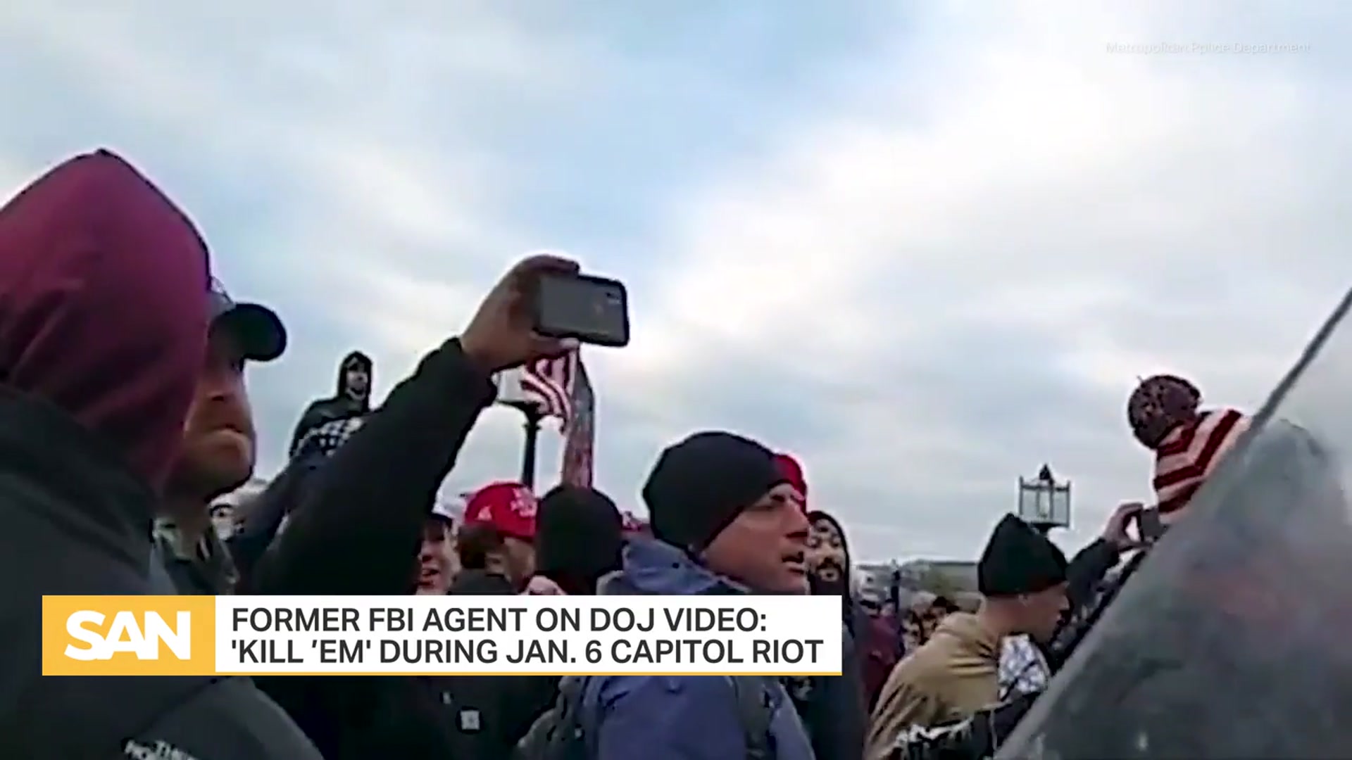 'Video thumbnail for ‘Kill ‘em’: Former Jan. 6 defendant now a senior adviser to DOJ'
