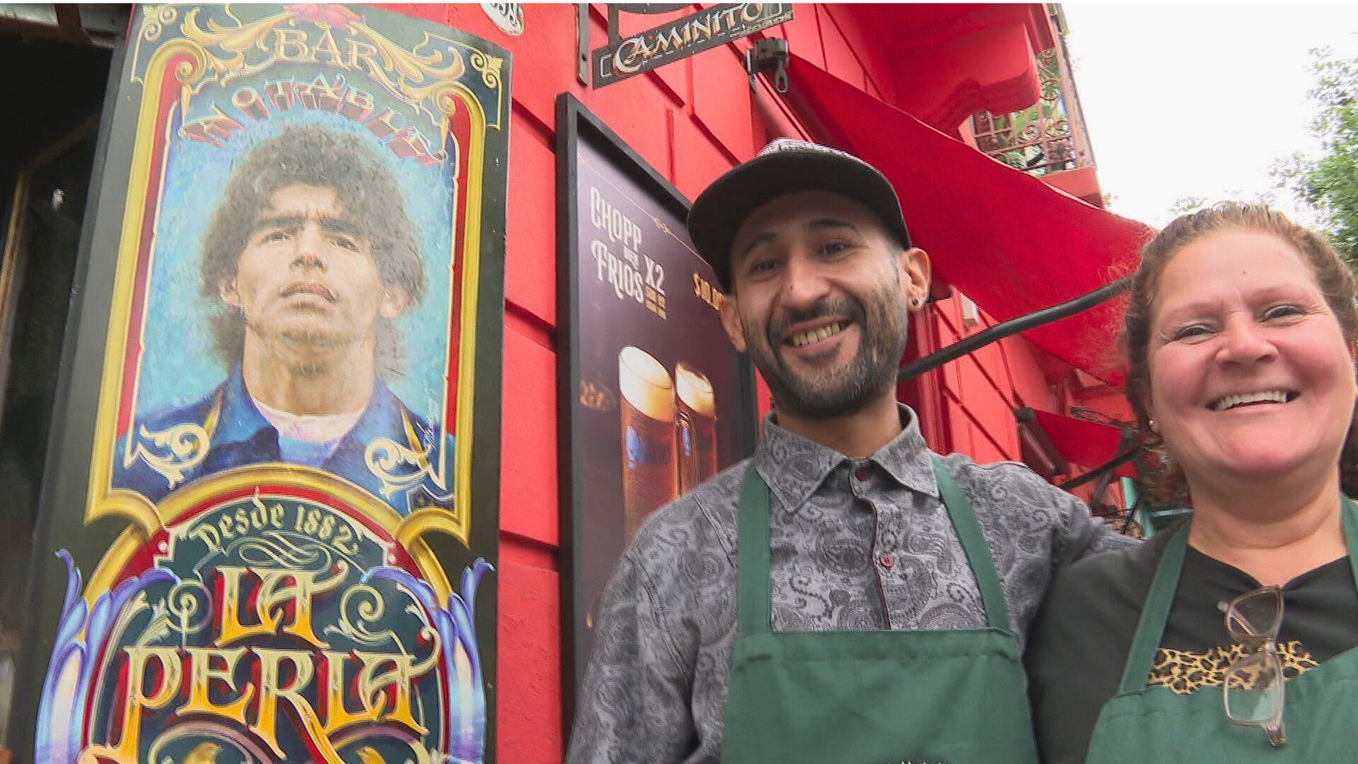 Video thumbnail for Five years on: Fans honour Diego Maradona, Argentina’s football legend