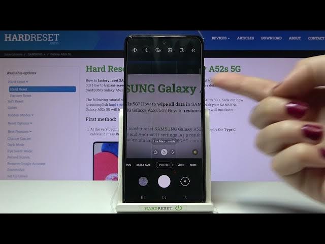 Video thumbnail for How to Manage Grid Lines in SAMSUNG Galaxy A52s– Assistive Grid Settings