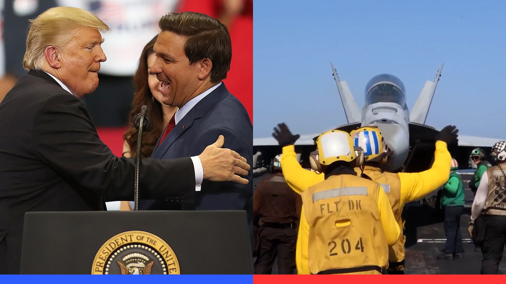 Video thumbnail for Most Americans see Iran war a mistake; Trump signals openness to DeSantis role in Cabinet