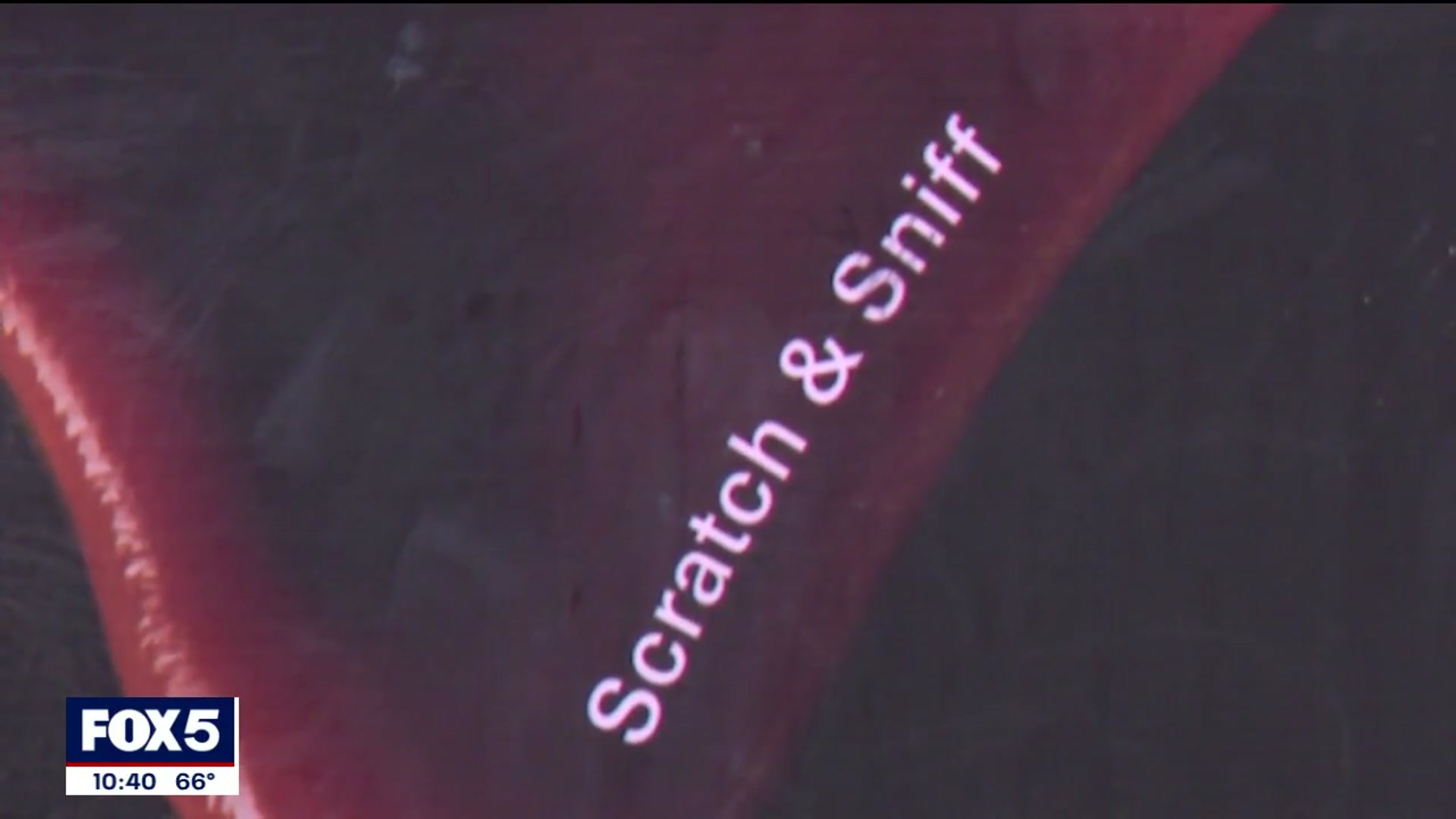 'Video thumbnail for Selena Gomez debuts scented billboard in NYC'