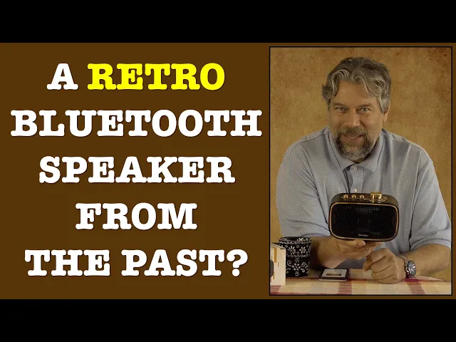 Video thumbnail for ONFORU Retro Bluetooth Speaker -- REVIEW