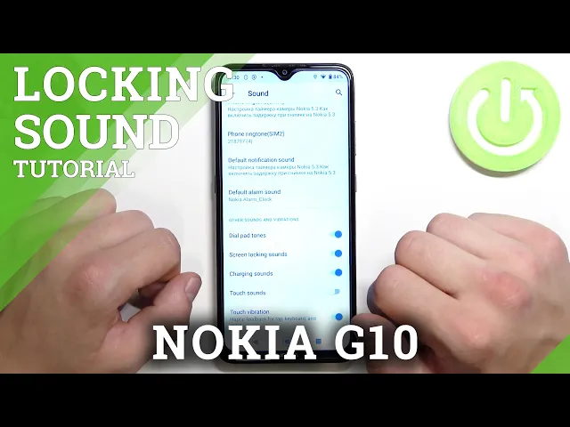Video thumbnail for How to Turn On/Off Locking Sound on NOKIA G10  - Adjust Screen Locking Sound