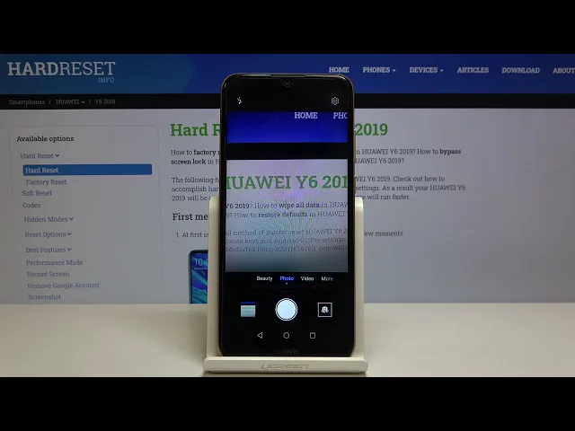Video thumbnail for How to Manage Camera Sounds on Huawei Y6 (2019) - Turn On/Off Camera Shutter