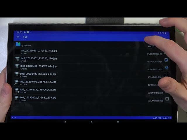 Video thumbnail for How to Pack Files on LENOVO Yoga Tab 11