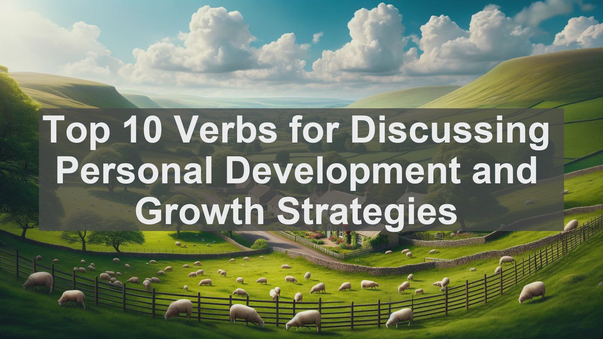 'Video thumbnail for Top 10 Verbs for Discussing Personal Development and Growth Strategies'