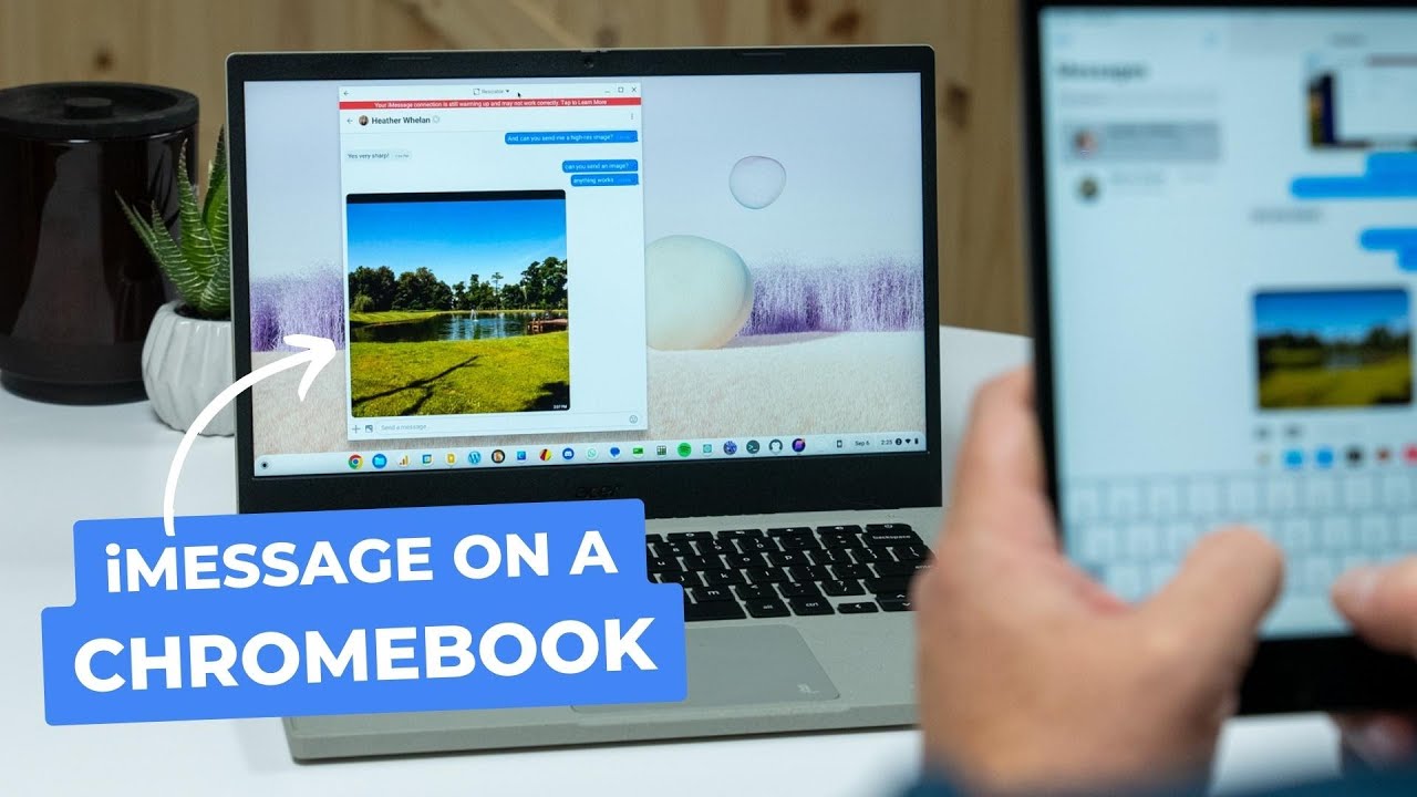 Video thumbnail for I'm Using iMessage on a Chromebook!