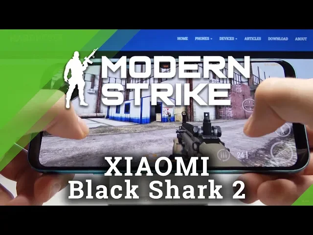 Video thumbnail for Performance Test of Xiaomi Black Shark 2 - Modern Strike Online Gameplay