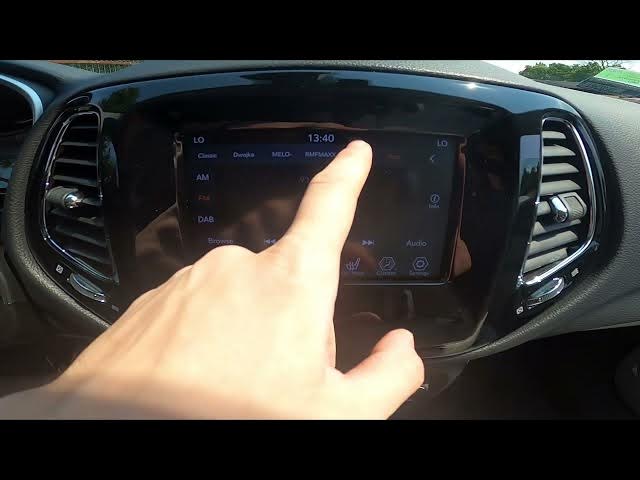 Video thumbnail for How to Manually Change Radio Station in Jeep Compass II ( 2017 - now ) - Adjust Radio Station