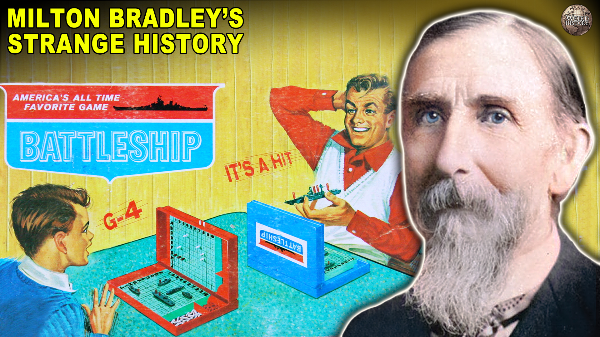 Video thumbnail for The Family-Friendly Milton Bradley Corporation Has A Bizarre History
