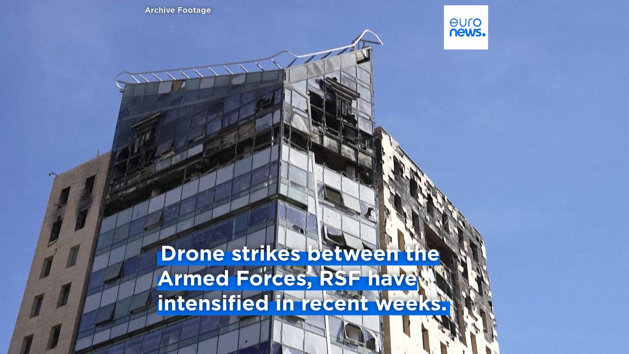 Video thumbnail for Sudan drone strikes killed at least 880 civilians between January and April, UN says