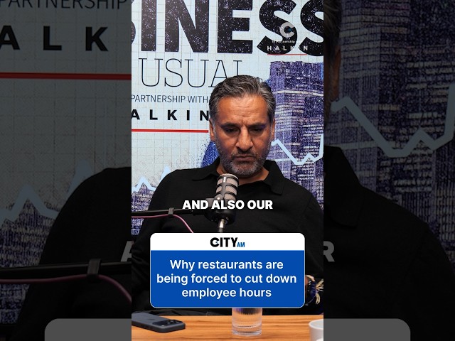 Video thumbnail for Why are UK restaurants cutting staff hours while expanding?