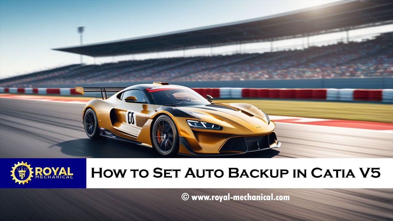 Video thumbnail for CATIA V5 Certification Course | Part-004 | How to Set Auto Backup in Catia V5?