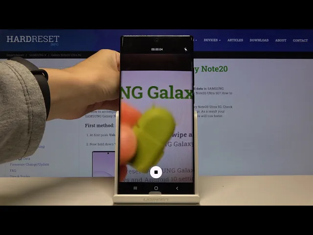 Video thumbnail for Samsung Galaxy Note 20 Ultra - How to Record Slowmotion