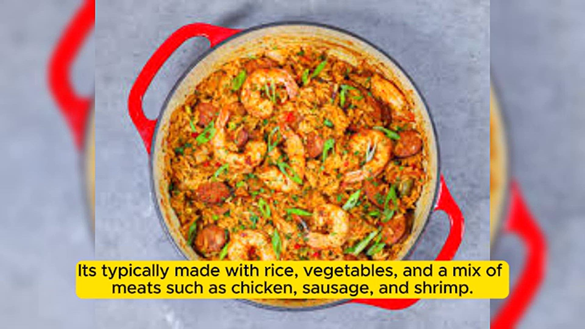 'Video thumbnail for Jambalaya Recipe'