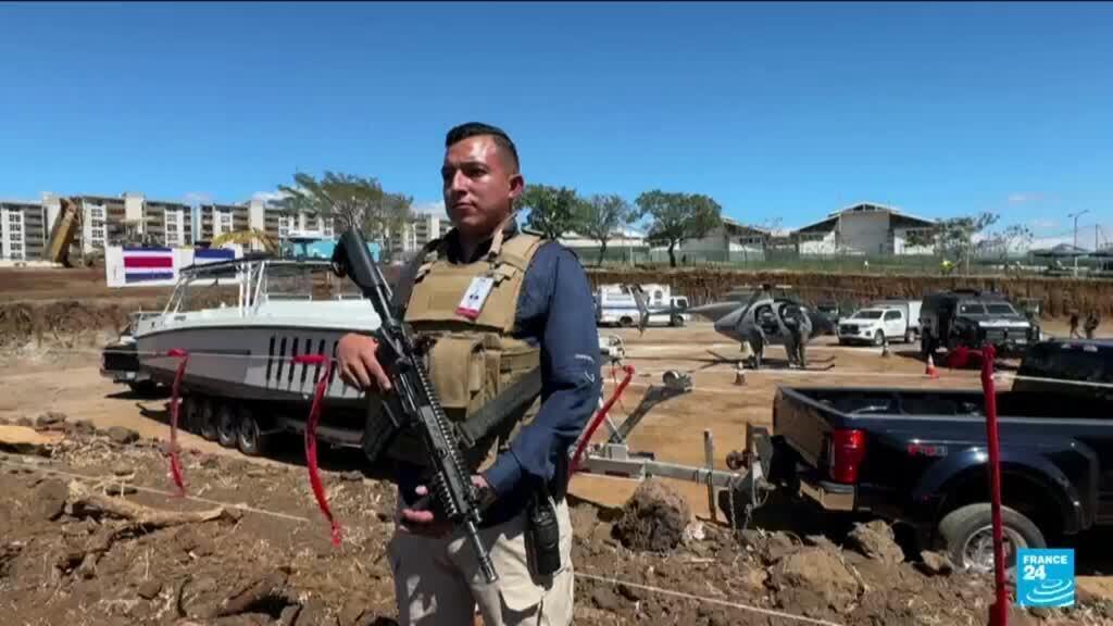 Video thumbnail for Costa Rica builds new mega-prison modelled on El Salvador jail