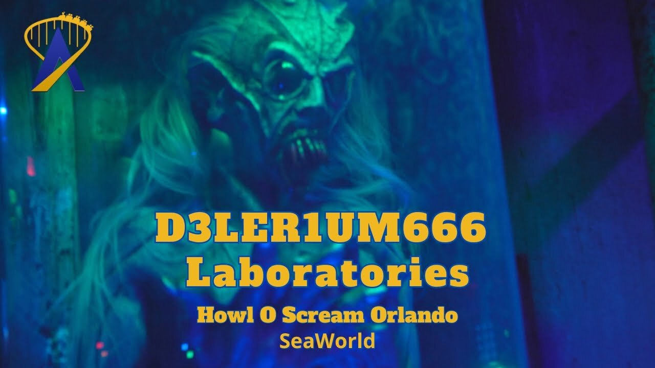 Video thumbnail for D3LER1UM666 Laboratories at Howl O Scream SeaWorld Orlando 2023