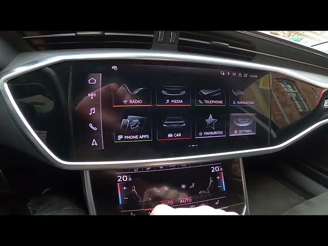 Video thumbnail for How to Change MMI Brightness Level in Audi A6 C8 ( 2018 - now )