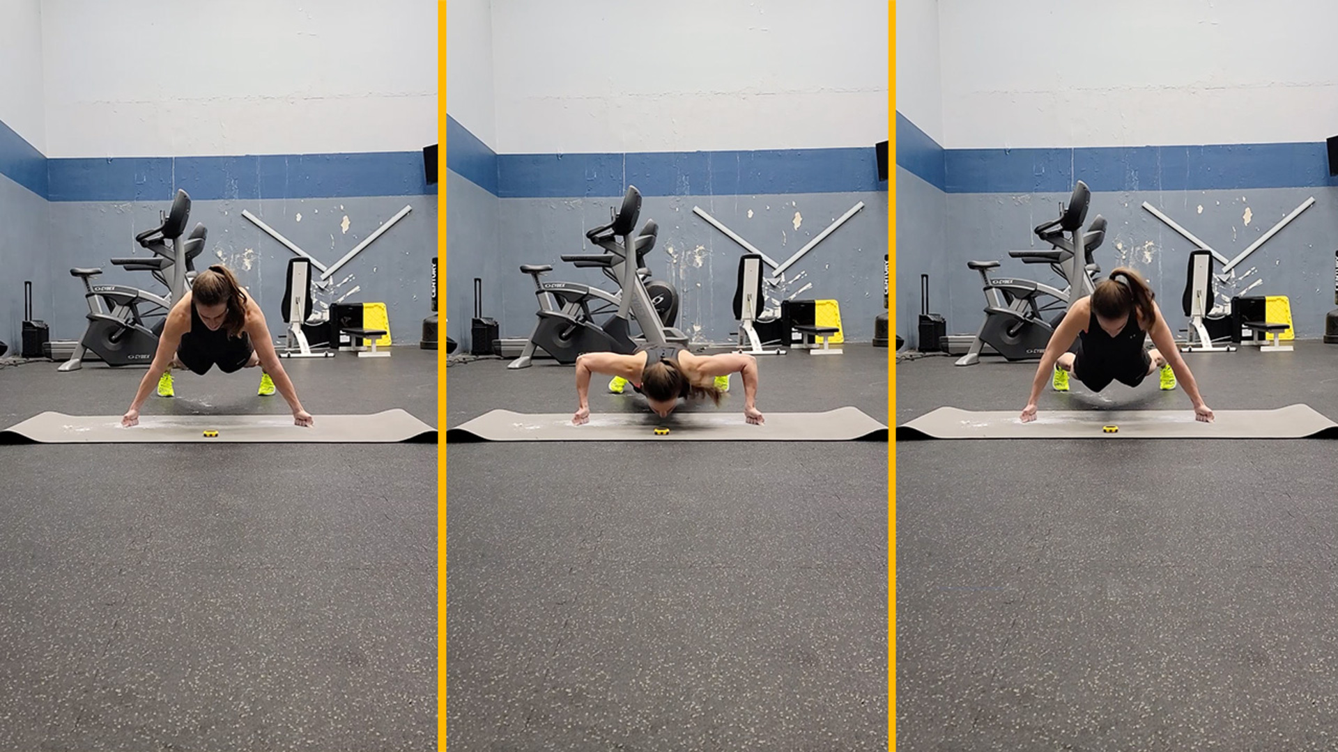 Video thumbnail for Most knuckle push ups in one minute (female)  81 by Auralee Strege