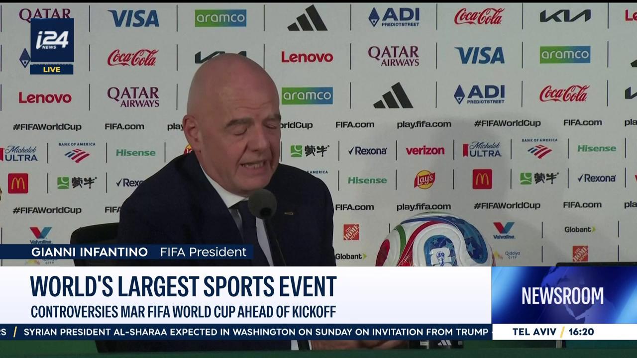 Video thumbnail for World's largest sports event: Controversies mar FIFA World Cup ahead of kickoff