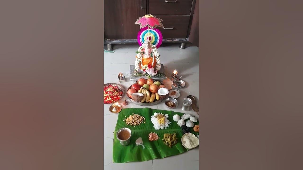 Video thumbnail for Happy Ganesh chaturthi everyone 😊🙏. Here is our celebration video.