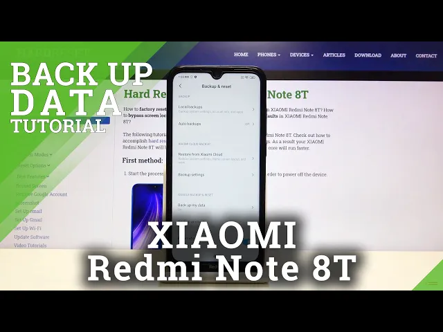 Video thumbnail for How to Activate Google Backup in XIAOMI Redmi Note 8T- Create Google Backup Account